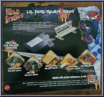 Lil Rob Skate Spot from Wild Grinders - Skate Spots manufactured by Mattel [Back]