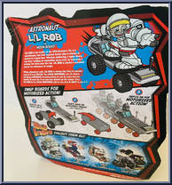 Astronaut Lil Rob and Moon Board from Wild Grinders - Nicktoons manufactured by Ronin Syndicate [Back]