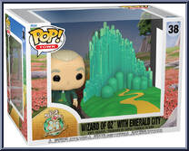 Wizard of Oz with Emerald City (Town) from Wizard of Oz - 85th Anniversary Pop! manufactured by Funko [Front]