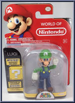 Luigi (Super Mario) from World of Nintendo - Series 1-2 manufactured by Jakks Pacific [Front]