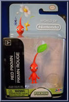 Red Pikmin from World of Nintendo - Series 2-5 manufactured by Jakks Pacific [Front]