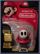 Shy Guy (Super Mario) from World of Nintendo - Series 1-4 manufactured by Jakks Pacific [Front]