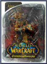 Judge Malthred (Human Paladin) from World of Warcraft (DC Unlimited) - Series 7 manufactured by DC Direct [Front]