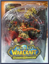 Magni Bronzebeard (Dwarven King) from World of Warcraft (DC Unlimited) - Series 6 manufactured by DC Direct [Front]