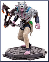 Elf Druid & Elf Rogue (Common) from World of Warcraft - Basic Series manufactured by McFarlane [Loose]