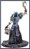 Undead Priest & Undead Warlock (Epic) from World of Warcraft - Basic Series manufactured by McFarlane [Loose]