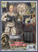 S.A.S. from World Peacekeepers - 12" Scale manufactured by M&C Toy Centre [Front]