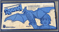 Rodan from World's Greatest Monsters - Basic Series manufactured by Mattel [Back]