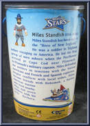 Miles Standish from World Stars - Basic Series manufactured by Odyssey Toys [Back]