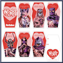 Valentine's Day (Batula / Robot Reaper) from Worst - Sets manufactured by Super7 [Cards]