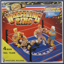 Wrestling Ring with Tag Team Action Figure