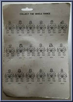 Blue Shorts from Wrestling Champions - Blue Cards manufactured by Unknown [Back]