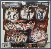 Rob Van Dam / Shawn Michaels from WWE Adrenaline - Series  1 manufactured by Jakks Pacific [Back]