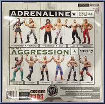 Kane / Chavo Guerrero from WWE Adrenaline - Series 33 manufactured by Jakks Pacific [Back]