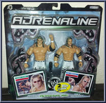 Johnny Nitro / Joey Mercury from WWE Adrenaline - Series 16 manufactured by Jakks Pacific [Front]
