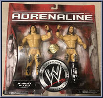 Johnny Nitro / Joey Mercury from WWE Adrenaline - Series 19 manufactured by Jakks Pacific [Front]