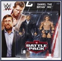 Daniel Bryan / Miz from WWE Battle Packs - Series 49 manufactured by Mattel [Front]