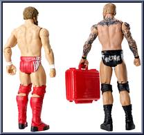 Daniel Bryan vs. Randy Orton from WWE Battle Packs - Series 27 manufactured by Mattel [Loose]