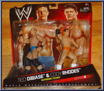 Ted DiBiase & Cody Rhodes (Supreme Teams) from WWE Battle Packs - Series  8 manufactured by Mattel [Front]