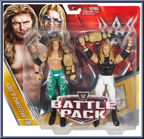 Edge & Christian from WWE Battle Packs - Series 42 manufactured by Mattel [Front]