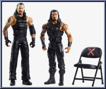 Roman Reigns / Undertaker from WWE Battle Packs - Series 66 manufactured by Mattel [Loose]