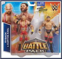 Ryback & Curtis Axel from WWE Battle Packs - Series 35 manufactured by Mattel [Front]