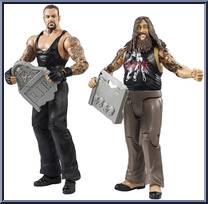 Bray Wyatt & Undertaker from WWE Battle Packs - Series 38 manufactured by Mattel [Loose]
