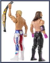 American Nightmare Cody Rhodes vs AJ Styles from WWE Championship Showdown - Series 22 manufactured by Mattel [Loose]