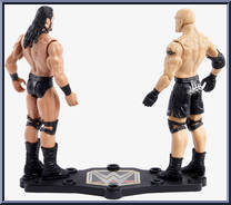 Drew McIntyre vs Goldberg from WWE Championship Showdown - Series  8 manufactured by Mattel [Loose]