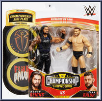 Roman Reigns vs Finn Balor from WWE Championship Showdown - Series  1 manufactured by Mattel [Front]