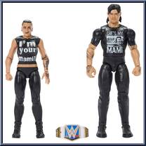 Rhea Ripley & Dirty Dominik Mysterio from WWE Championship Showdown - Series 18 manufactured by Mattel [Loose]