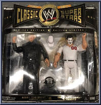 Bobby "The Brain" Heenan / Abe "Knuckleball" Schwartz from WWE Classic Superstars - 2-Packs - Series 13 manufactured by Jakks Pacific [Front]