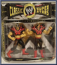 Road Warriors from WWE Classic Superstars - 2-Packs - Series  1 manufactured by Jakks Pacific [Front]
