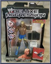 Shelton Benjamin from WWE Deluxe Aggression - Series 16 manufactured by Jakks Pacific [Front]