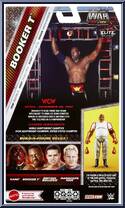 Booker T (Black Pants) from WWE Elite Collection - Monday Night War - Series 6 manufactured by Mattel [Back]