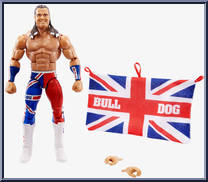 British Bulldog from WWE Elite Collection - Series  94 manufactured by Mattel [Loose]
