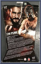 CM Punk (Straight Edge Society) from WWE Elite Collection - Exclusives manufactured by Mattel [Back]