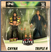 Chyna / Triple H (DX) from WWE Elite Collection - 2-Packs manufactured by Mattel [Front]