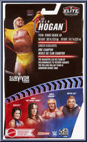 Hulk Hogan from WWE Elite Collection - Survivor Series - 2021 manufactured by Mattel [Back]