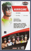 Hurricane from WWE Elite Collection - Series  75 manufactured by Mattel [Back]