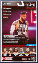 Jey Uso from WWE Elite Collection - Series  90 manufactured by Mattel [Back]