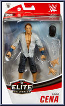 John Cena from WWE Elite Collection - Series  76 manufactured by Mattel [Front]