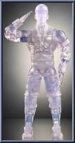 John Cena (Transparent) from WWE Elite Collection - Greatest Hits - 2025 manufactured by Mattel [Loose]