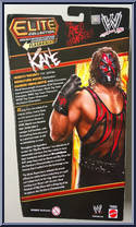 Kane (Hardcore) from WWE Elite Collection - Exclusives manufactured by Mattel [Back]