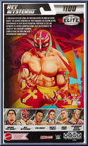 Rey Mysterio from WWE Elite Collection - Series 100 manufactured by Mattel [Back]