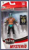 Rey Mysterio from WWE Elite Collection - Series  72 manufactured by Mattel [Front]
