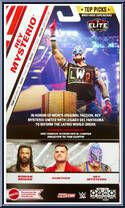 Rey Mysterio from WWE Elite Collection - Top Picks - 2024 manufactured by Mattel [Back]