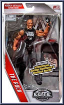 Rock from WWE Elite Collection - Then, Now, Forever Series 1 manufactured by Mattel [Front]