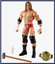 Triple H from WWE Elite Collection - Fan Central manufactured by Mattel [Loose]