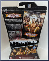 Triple H from WWE Elite Collection - Wrestlemania 26 (XXVI) manufactured by Mattel [Back]